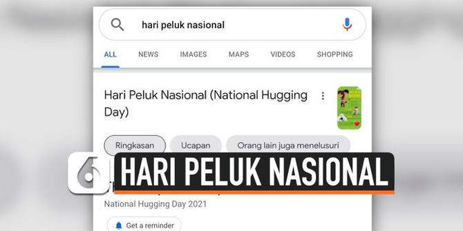 VIDEO: 21 Januari Dirayakan Sebagai Hari Peluk Nasional, Begini Sejarahnya