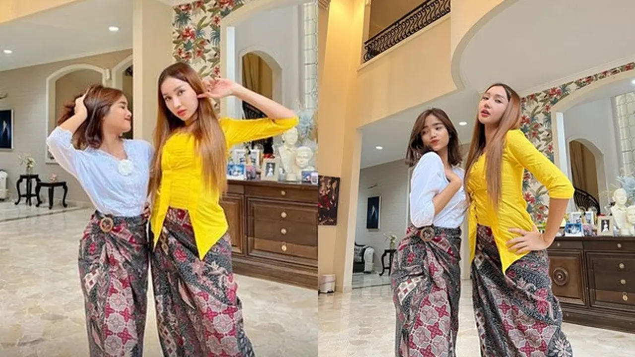 6 Potret Fuji dan Lucinta Luna Kompak Pakai Kebaya, Jadi Sorotan