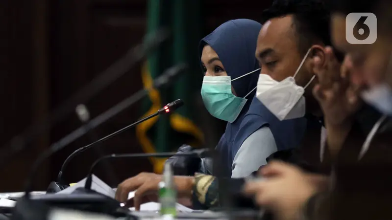 FOTO: Sidang Lanjutan Pinangki Sirna Malasari Simak Kesaksian Andi Irfan Jaya