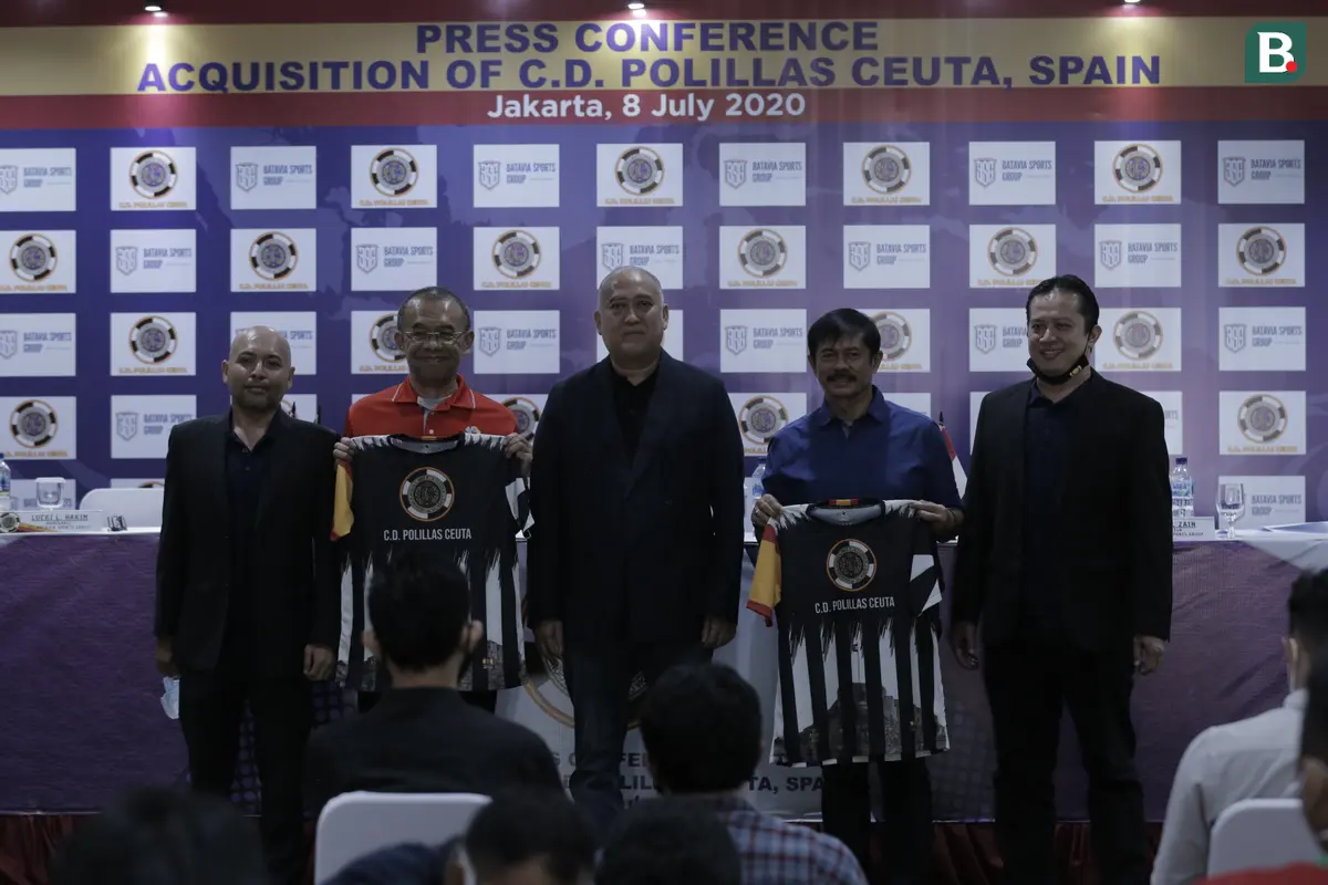 Batavia Sports Group (BSG) resmi mengakuisisi klub Spanyol, C.D. Polillas Ceuta. Pengumuman pembelian ini digelar di Graha BIP, Jakarta, Rabu (8/7/2020).