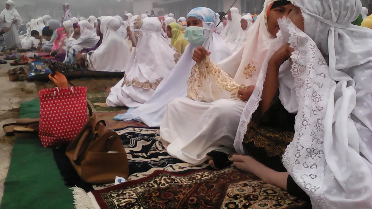 Salat Iduladha di Palembang