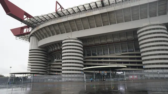 Markas AC Milan dan Inter Milan, Stadion San Siro berada tidak jauh dari lokasi pemukiman penduduk