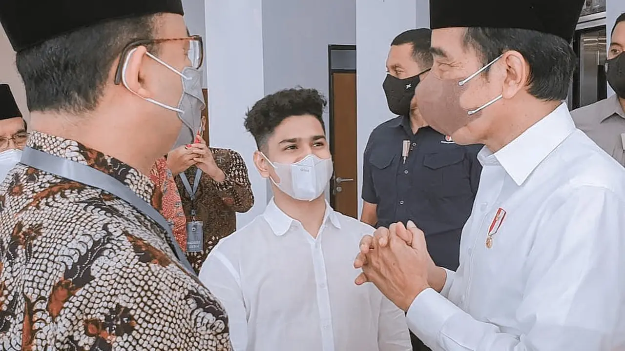 Syakir Daulay bertemu Jokowi dan Anies Baswedan (Foto: Instagram/@syakirdaulay)