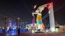 <p>Corniche merupakan kawasan destinai wisata yang membentang sejauh 7 kilometer di sepanjang Teluk Doha, di ibu kota Qatar, Doha. (Bola.com/Ade Yusuf Satria)</p>