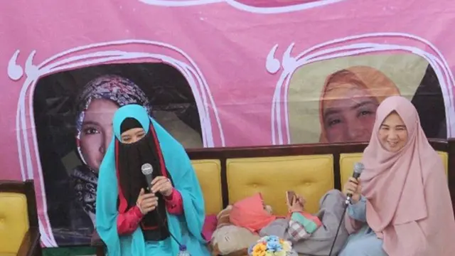 Peggy Melati Sukma kian bersemangat menjalani dunia barunya di ranah syiar dan dakwah.