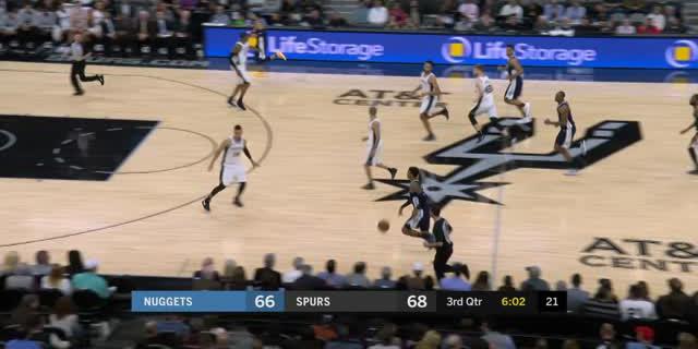 VIDEO : GAME RECAP NBA 2017-2018, Spurs 106  vs Nuggets 104