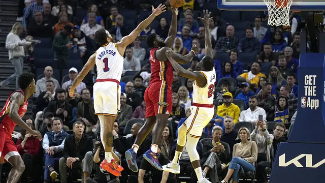 Persaingan sengit Warriors dengan Pelicans di lanjutan NBA 2024/2025