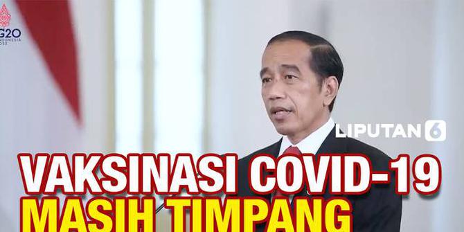VIDEO: Jokowi Soroti Ketimpangan Vaksinasi Covid-19 Global