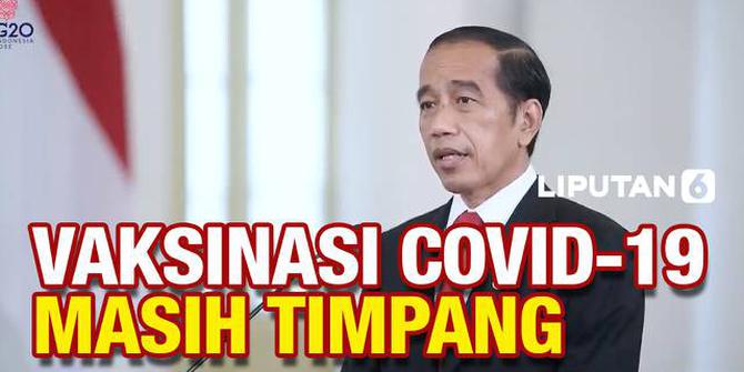 VIDEO: Jokowi Soroti Ketimpangan Vaksinasi Covid-19 Global