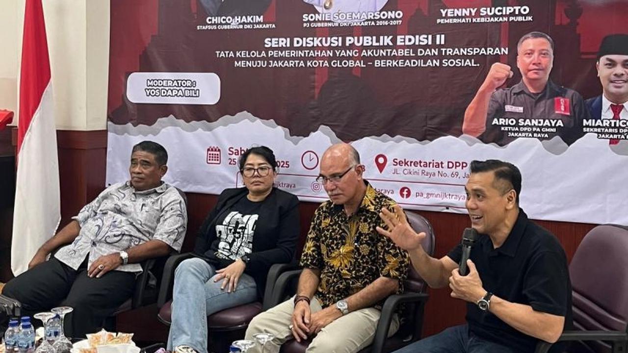 Fakta Menarik: Jakarta Peringkat ke-71 Kota Global Dunia, PA GMNI Kawal Pembangunan Berkeadilan Sosial