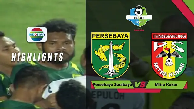 Berita video momen kartu merah yang terjadi pada laga Persebaya Surabaya melawan Mitra Kukar dalam lanjutan Gojek Liga 1 2018 bersama Bukalapak, Sabtu (22/9/2018).