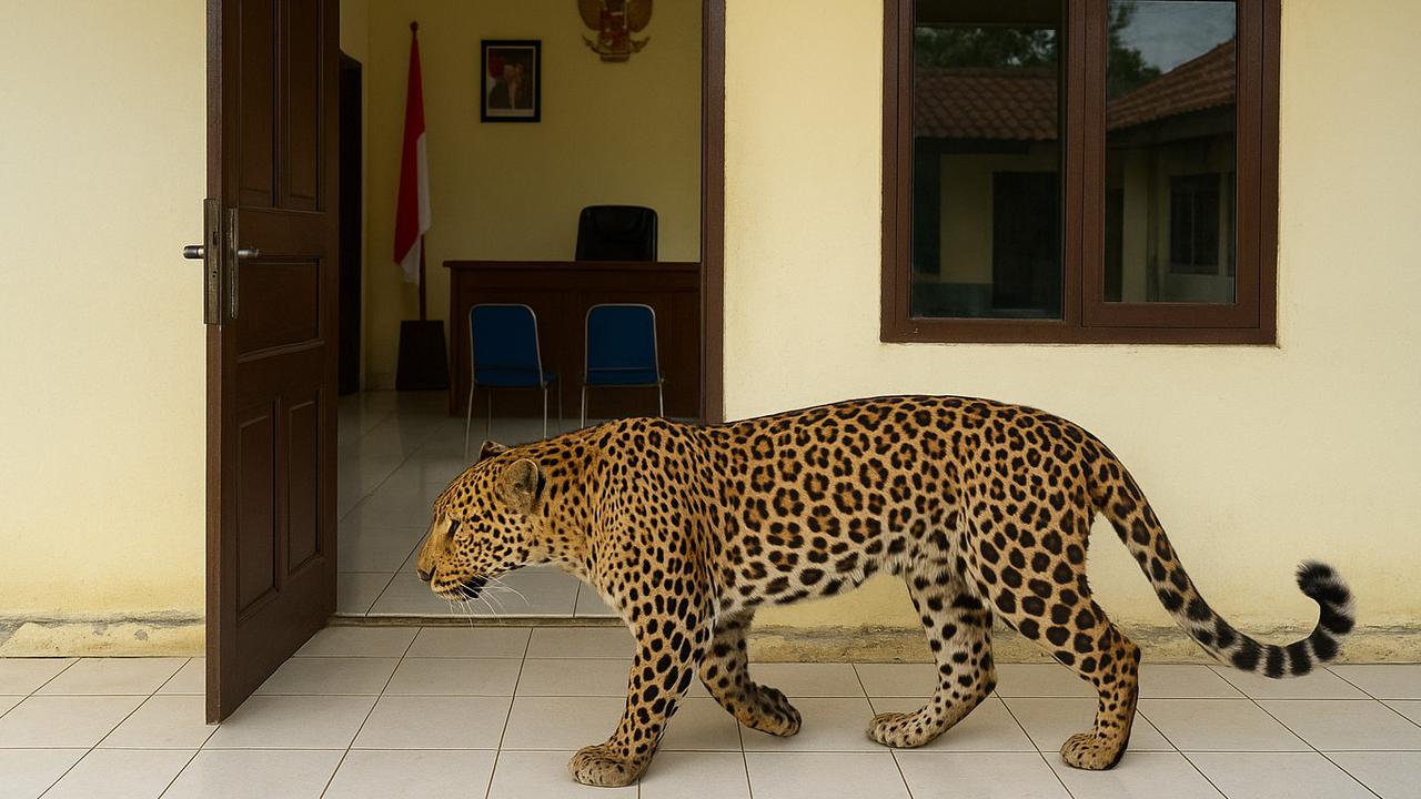 Macan Tutul di Lembang Park & Zoo Kabur dengan Cara Tak Terduga