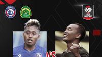 Piala Menpora: Arema FC Vs Persikabo 1973. (Bola.com/Dody Iryawan)