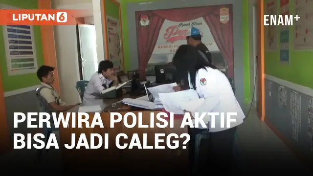 Perwira Polisi yang Masih Bertugas Masuk Daftar Caleg di Sulawesi Selatan
