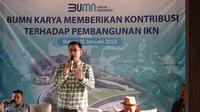 Tommy Kurniawan mengaku kagum dengan pembangunan IKN oleh salah satu perusahaan BUMN.