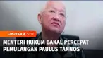 Menteri Hukum menyebut ekstradisi buronan koruptor e-KTP Paulus Tannos akan dilakukan secepatnya. Sementara Ketua KPK menegaskan perubahan warga negara Paulus tidak berpengaruh dalam proses ekstradisi dari Singapura ke Indonesia.