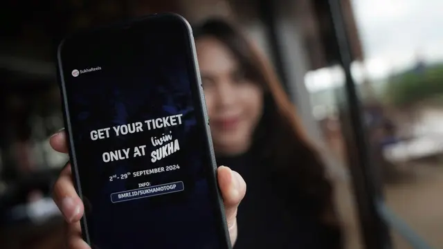 Ilustrasi Promo Tiket MotoGP Mandalika 2024 di Livin’ Bank Mandiri