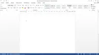 Tampilan Utama Microsoft Word (Istimewa)