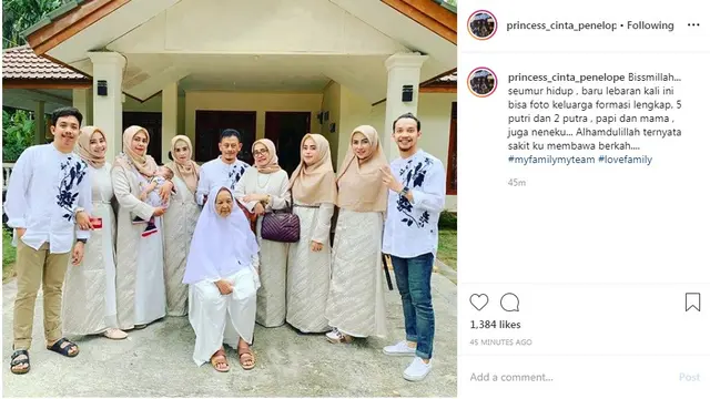 Cinta Penelope (Foto: Instagram/@princess_cinta_penelope)