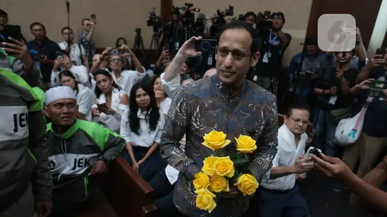 Hakim Perintahkan Nadiem Makarim Ganti Rugi Rp 1 Miliar