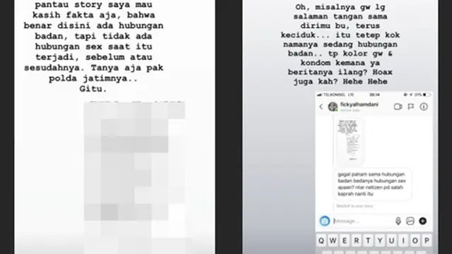 Insta Stories Bibi Ardiansyah (Instagram)