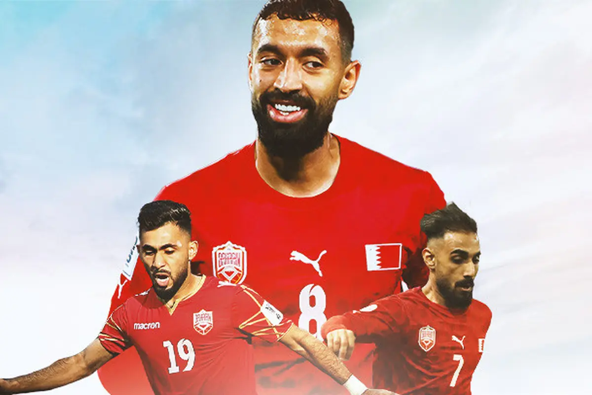 Ilustrasi - 3 pemain Bahrain yang wajib diteropong maksimal: Kamil Al Aswad, Ali Madan, Mohamed Marhoon