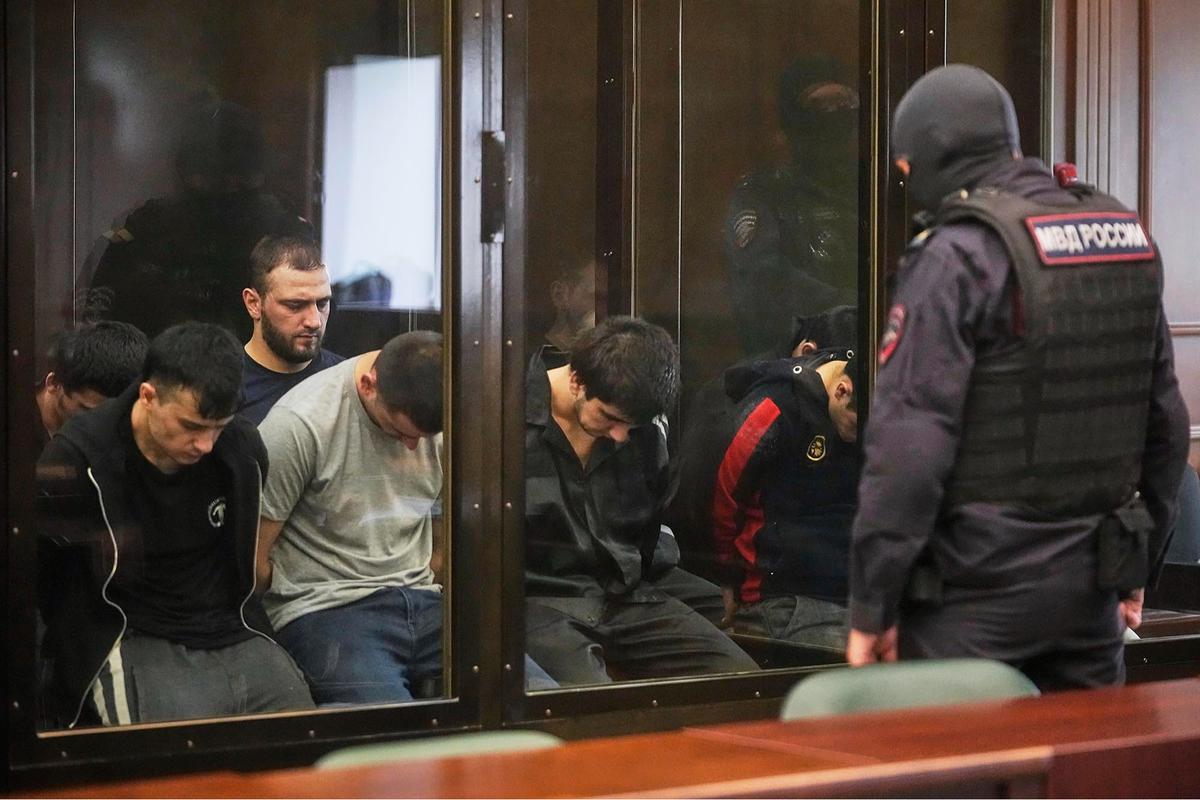 FOTO: Wajah-Wajah Terdakwa Serangan Paling Mematikan  Yang Menewaskan 149 Orang di Rusia