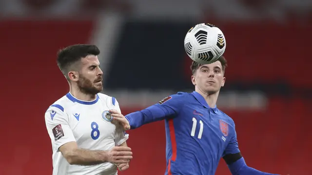 Mason Mount, Timnas Inggris, Kualifikasi Piala Dunia 2022