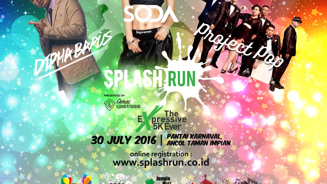 Ilustrasi Splash Run