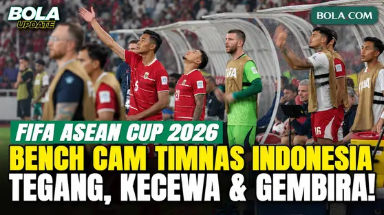 Bench Cam Timnas Indonesia vs Bangladesh: Ekspresi Tegang, Kecewa hingga Gembira!