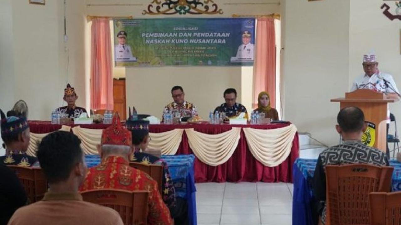 Pemkot Palangka Raya Gencarkan Pelestarian Naskah Kuno Nusantara, Warisan Budaya Bangsa