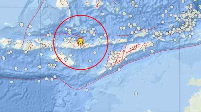 Gempa M 7,7 Guncang Nagekeo NTT, BMKG Keluarkan Peringatan Tsunami