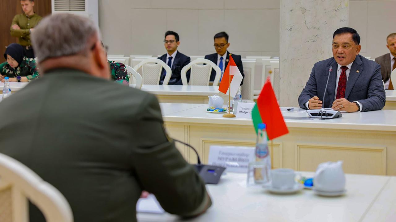 FOTO: Perkuat Aliansi Strategis, RI dan Belarus Jajaki Transfer Teknologi Pertahanan