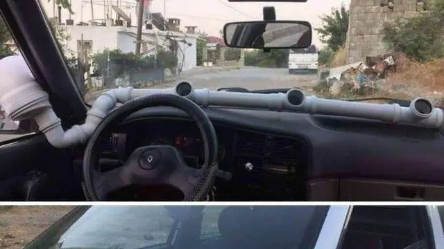 Kumpulan Potret Akal-akalan Montir Memperbaiki Mobil Seadanya, Jangan Ditiru (ist)