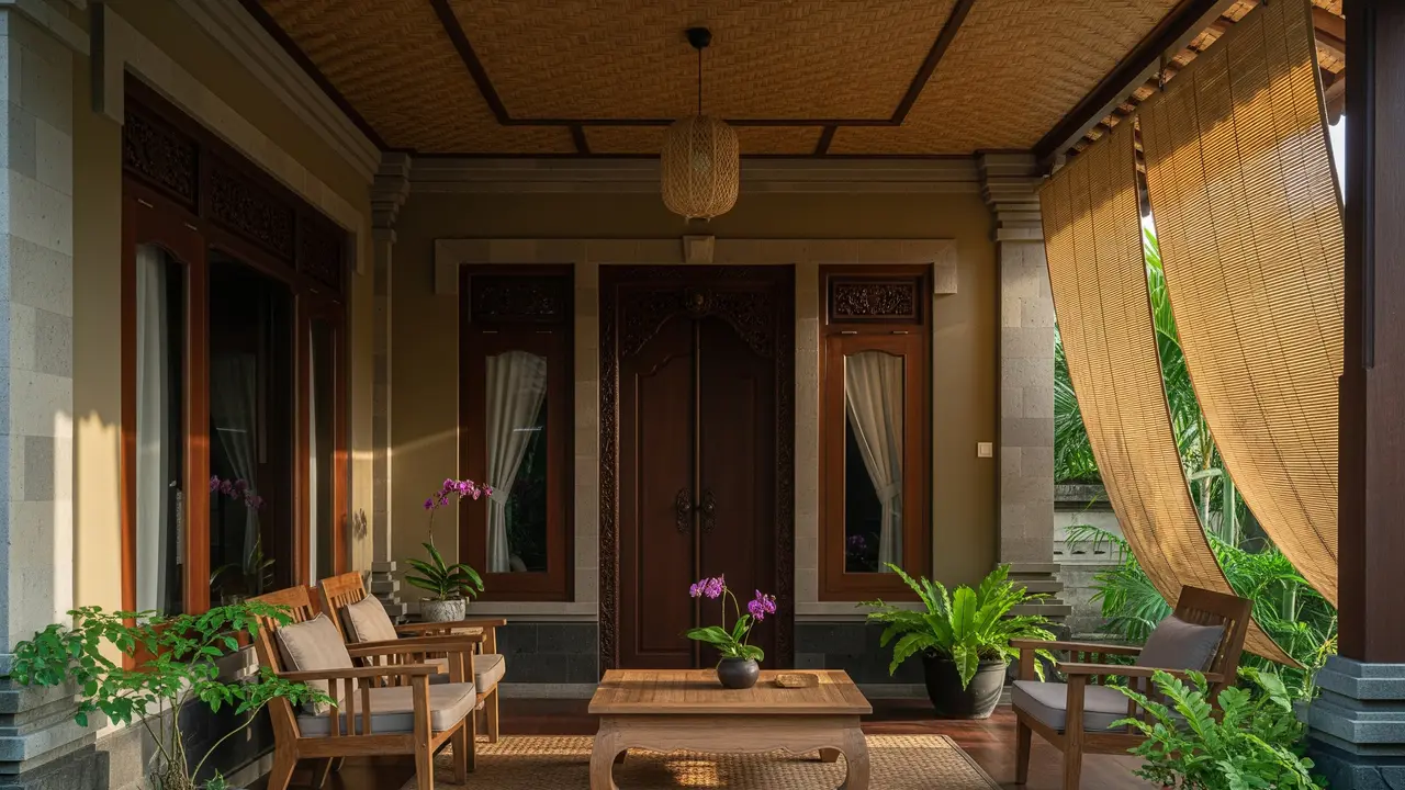 Desain Teras Rumah Sederhana yang Adem dan Nyaman