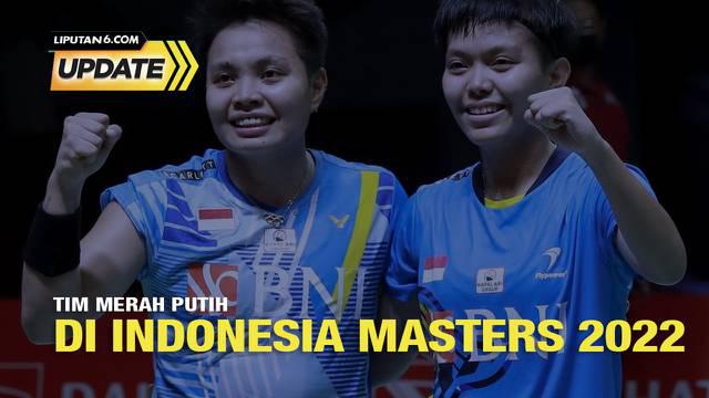 Ganda putri debutan Indonesia, Apriyani Rahayu/Siti Fadia Silva Ramadhanti yang baru dipasangkan sejak ajang SEA Games Vietnam lalu mampu menembus final di super series pertama mereka, Daihatsu Indonesia Masters 2022 usai menyingkirkan wakil Malaysia...