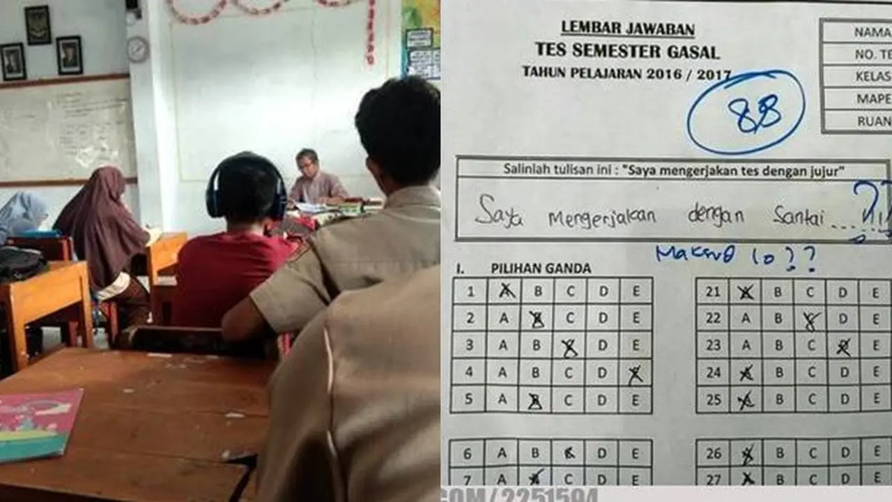 6 Kelakuan Murid Terlalu Santai Ini Bikin Ngelus Dada