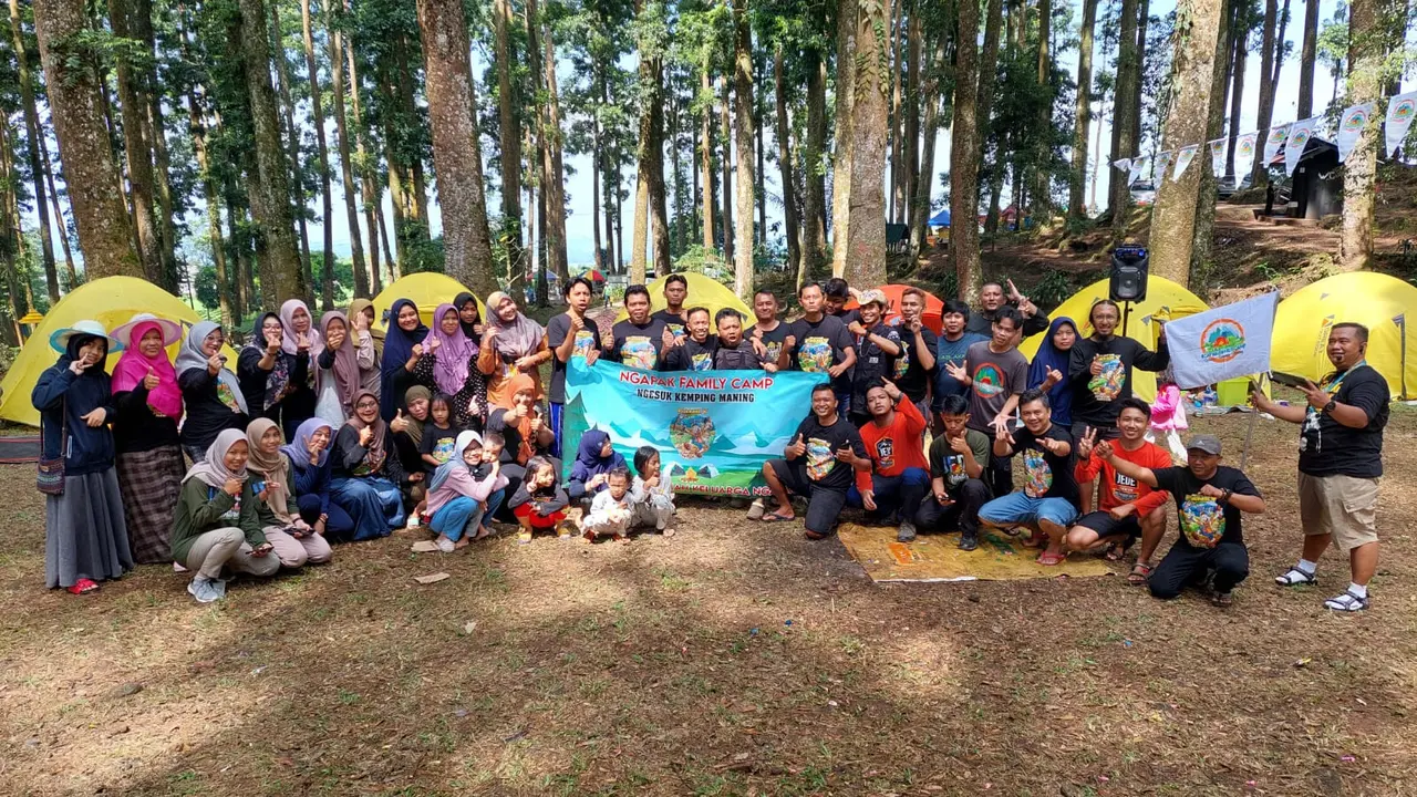 Ngapak Family Camp (NFC), ajang kemping keluarga orang ngapak alias sedulur ngapak, di Banyumas Raya. (Foto: Liputan6.com/Humas Pemkab Banyumas)