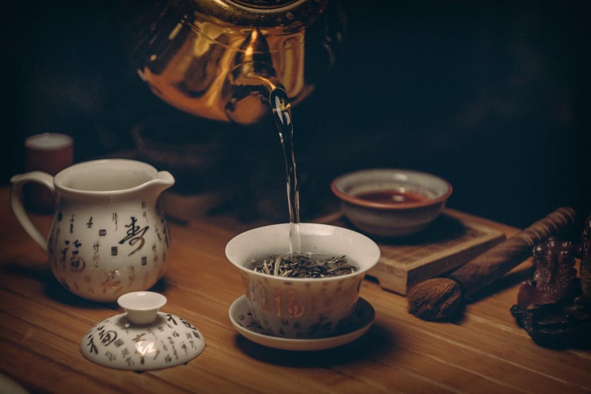 Ilustrasi Teh Herbal