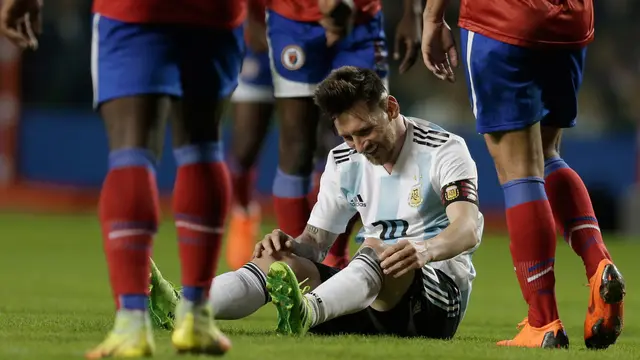 Messi Cetak Hattrick, Argentina Bantai Haiti 4-0