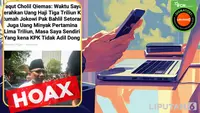 Cek Fakta: Hoaks Artikel Yaqut Sebut Bahlil Serahkan Uang Minyak Pertamina ke Jokowi 5 Triliun