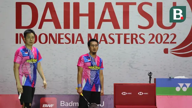 Foto: Didukung Ribuan Penonton Istora, Ahsan/Hendra Jinakkan Pasangan Denmark untuk Melaju ke 16 Besar Daihatsu Indonesia Masters 2022