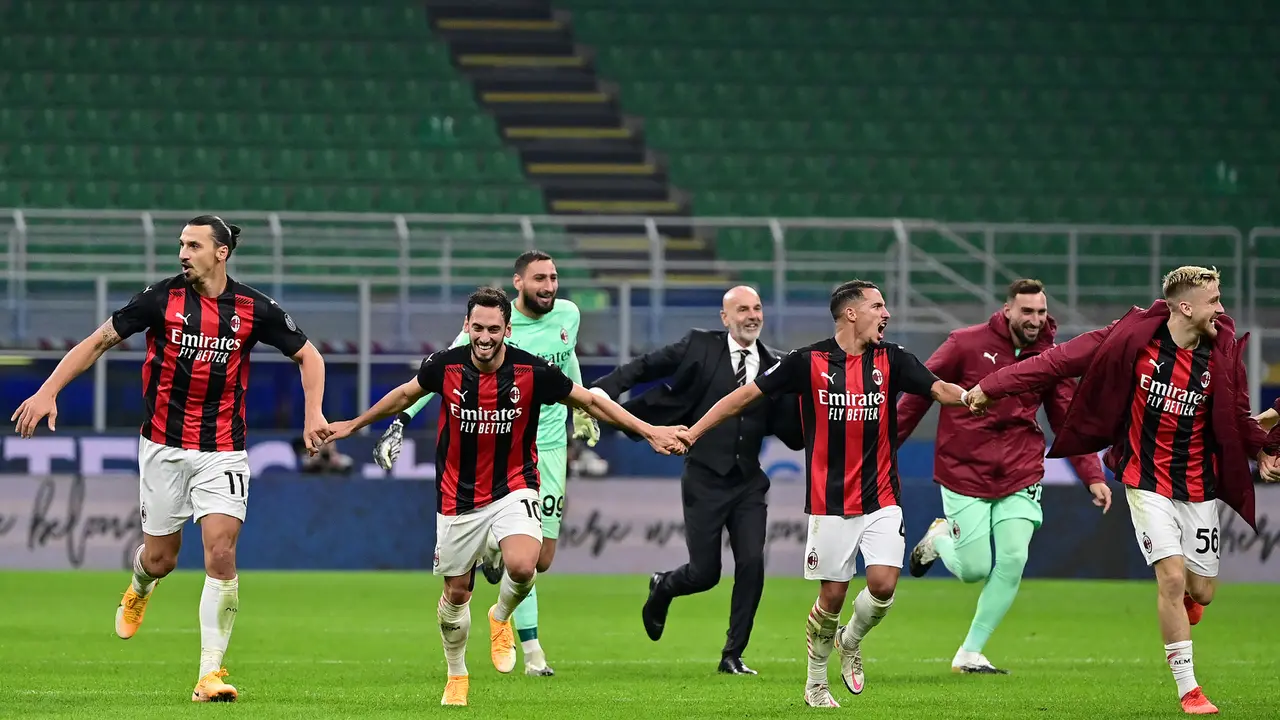 Zlatan Ibrahimovic Bawa AC Milan Taklukan Inter Milan di Derby Della Madonnina
