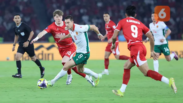 Foto: Timnas Indonesia Vs Bulgaria di Final FIFA Series 2026