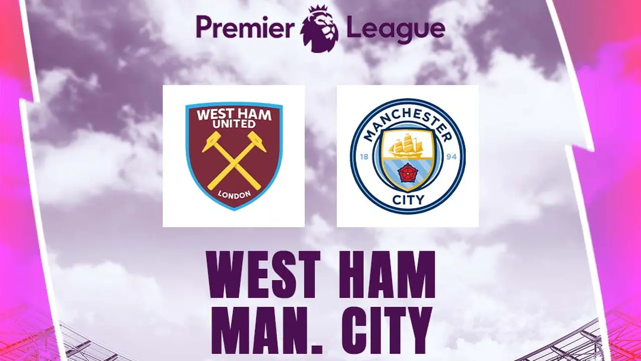 Liga Inggris - West Ham United Vs Manchester City