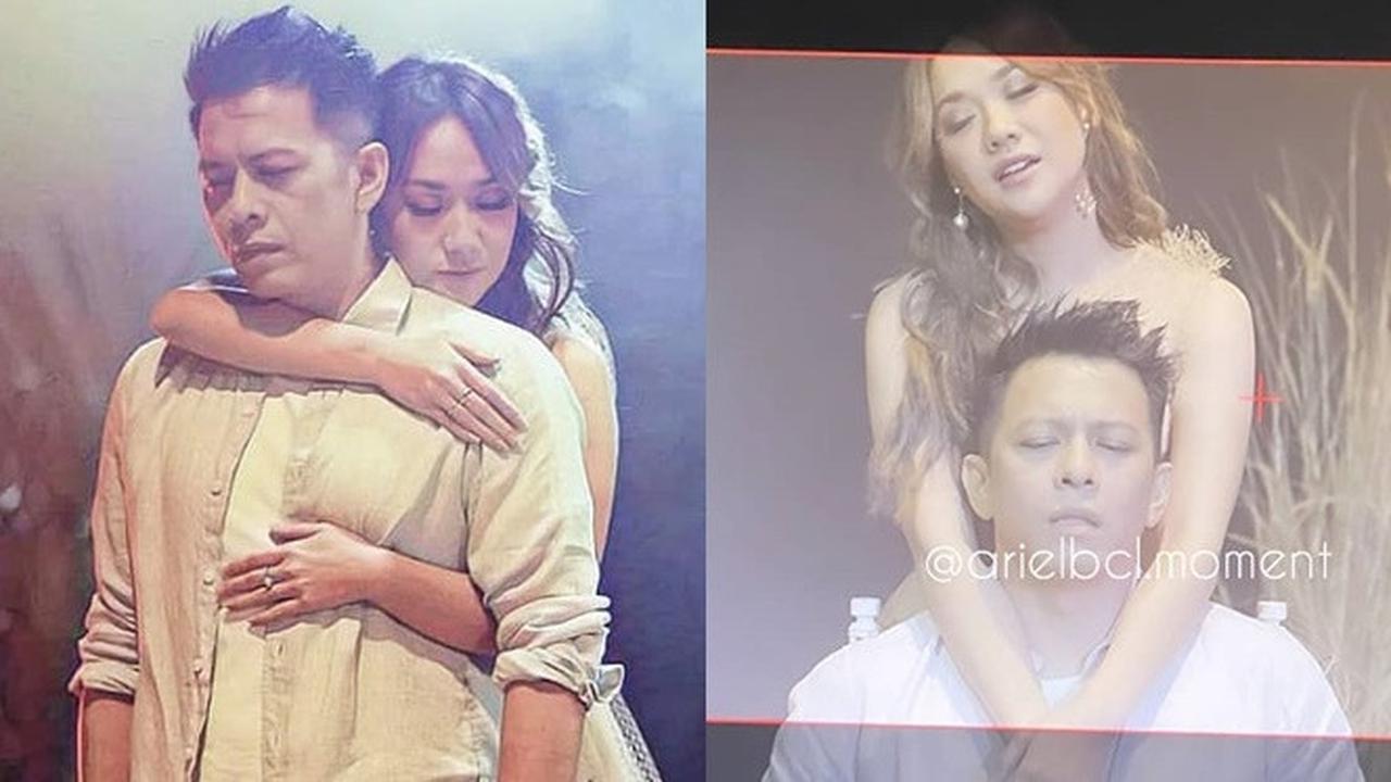 7 Momen Bunga Citra Lestari dan Ariel Noah Syuting Video Klip, Bikin Baper Netizen