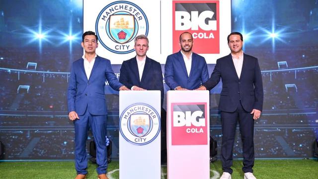 Manchester City kolaborasi dengan AJE Group