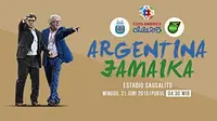 Argentina vs Jamaika (Liputan6.com/Sangaji)