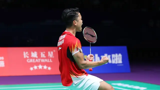 Anthony Sinisuka Ginting - Piala Thomas 2024 - Thomas Cup