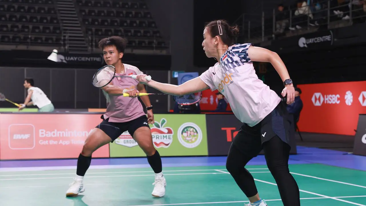 Febriana Dwipuji Kusuma/Meilysa Trias Puspitasari - Australian Open 2025 - Bulu Tangkis